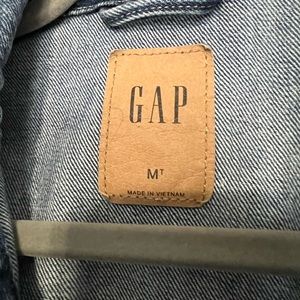 Gap denim jacket M Tall
